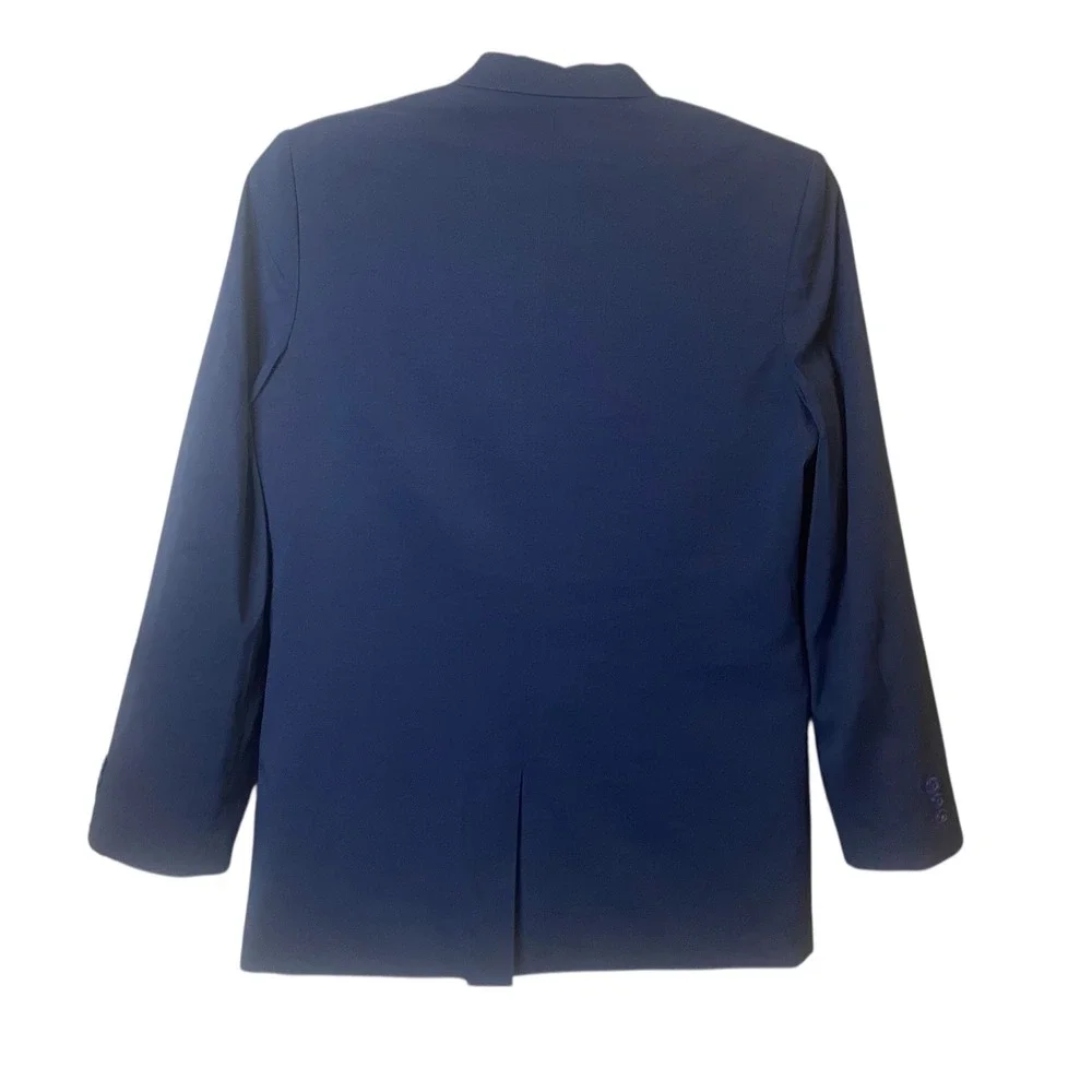 Tommy Hilfiger Mens Navy Blue THFlex Blazer Suit Jacket Size 40R Stretch Flex
